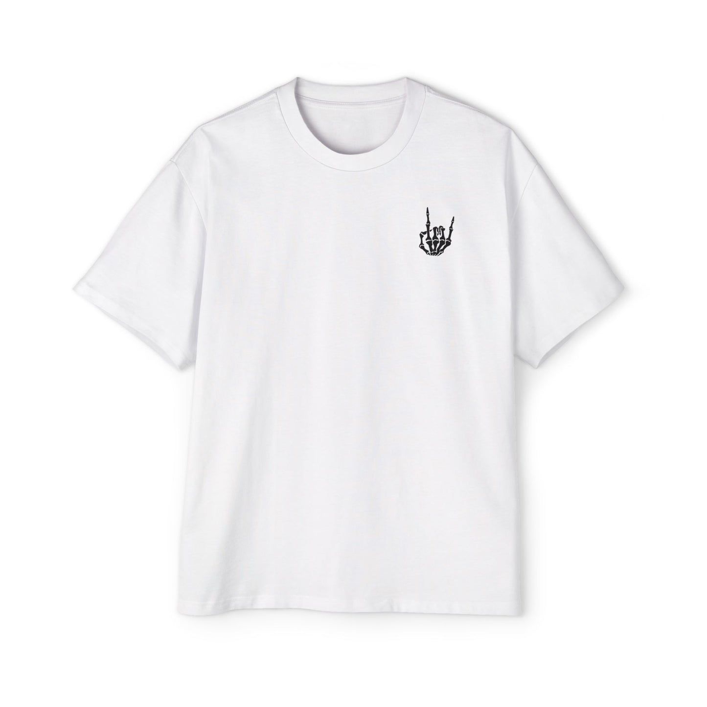 EA Men's Oversized Skull & Roses Tee - SinfulXOversized T-Shirt