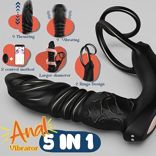 RhythmPro Thrusting Vibrator Penis Ring