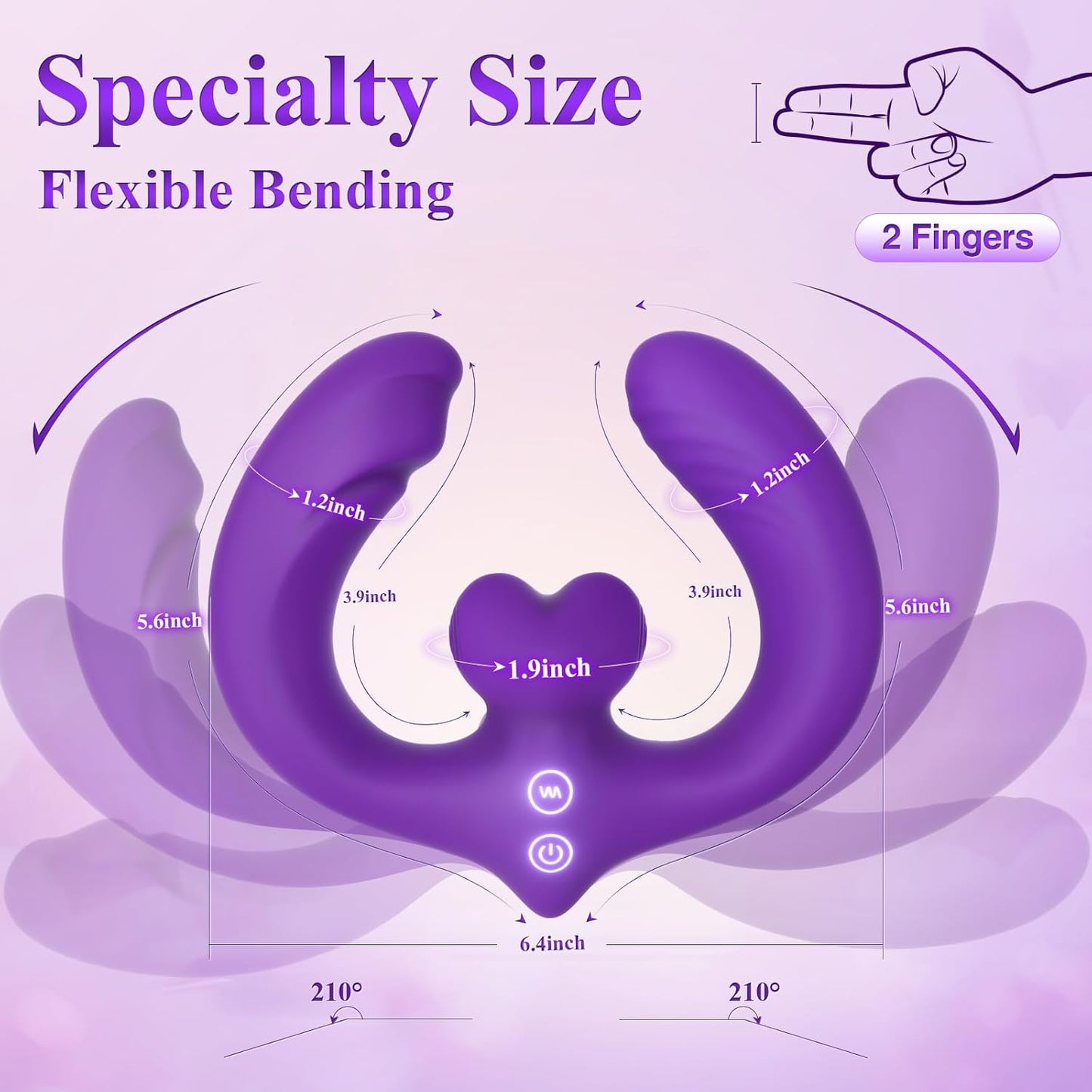 DualVibe Double-Ended Vibrating Dildo