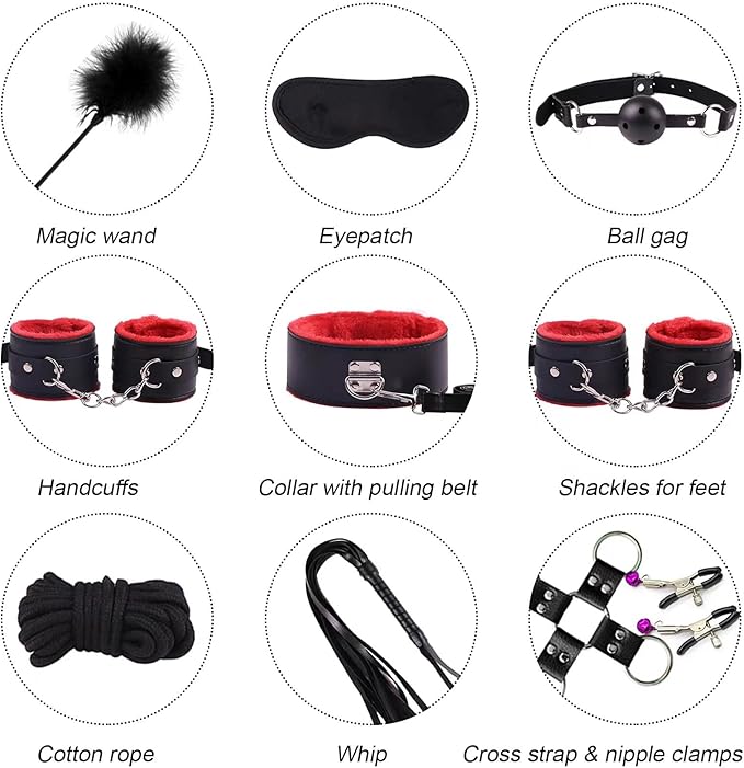 SanguineSurrender Comprehensive BDSM Sex Kit