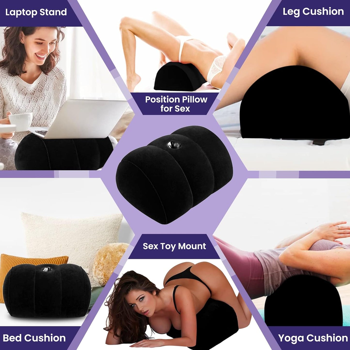 PositionCloud Dildo Mounting Position Sex Pillow - SinfulX