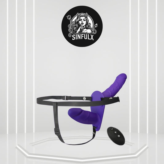 TwinnedTouch Remote Control Double Ended Dildo Vibrator - SinfulX