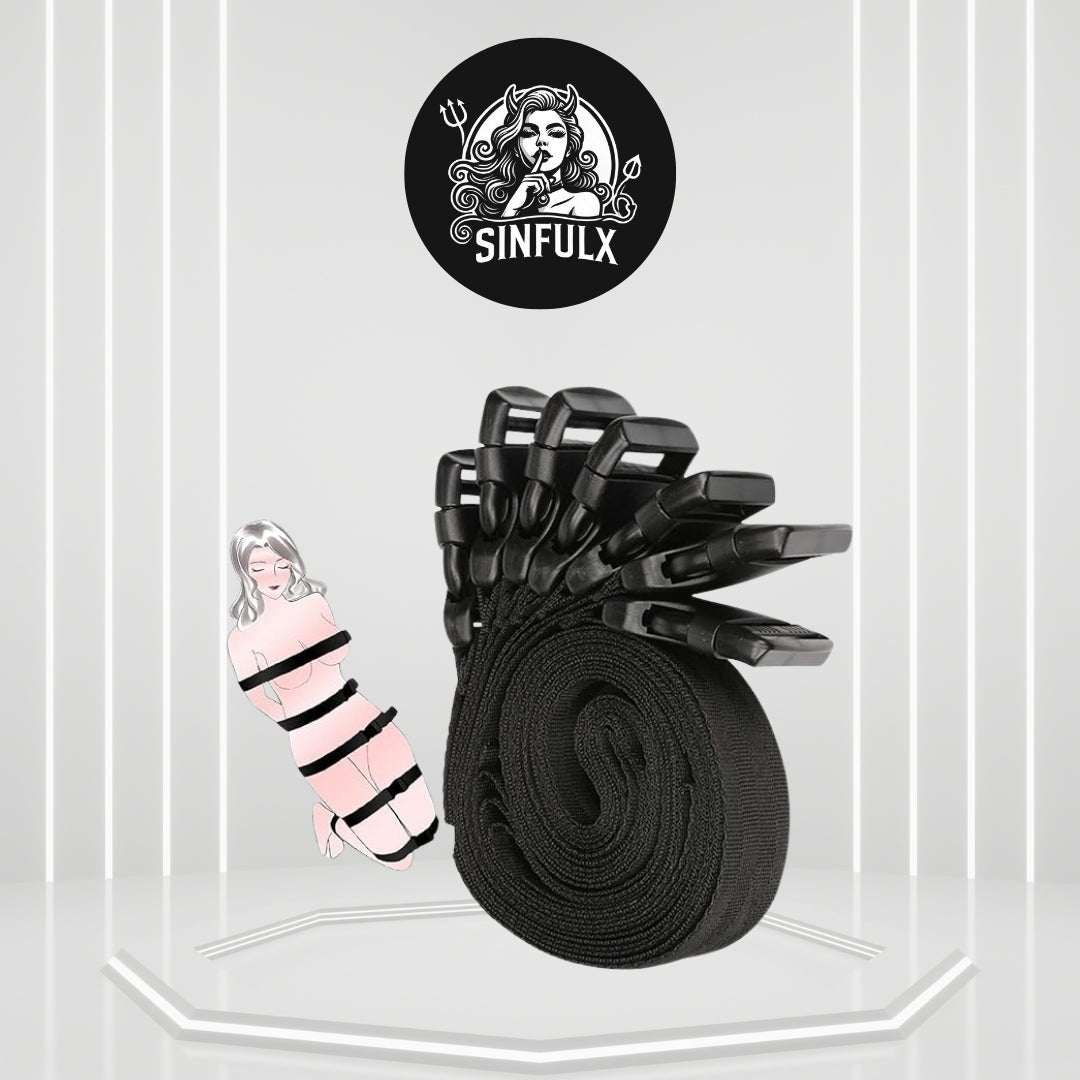 SecureFit BDSM Buckle Bondage Kit - SinfulX