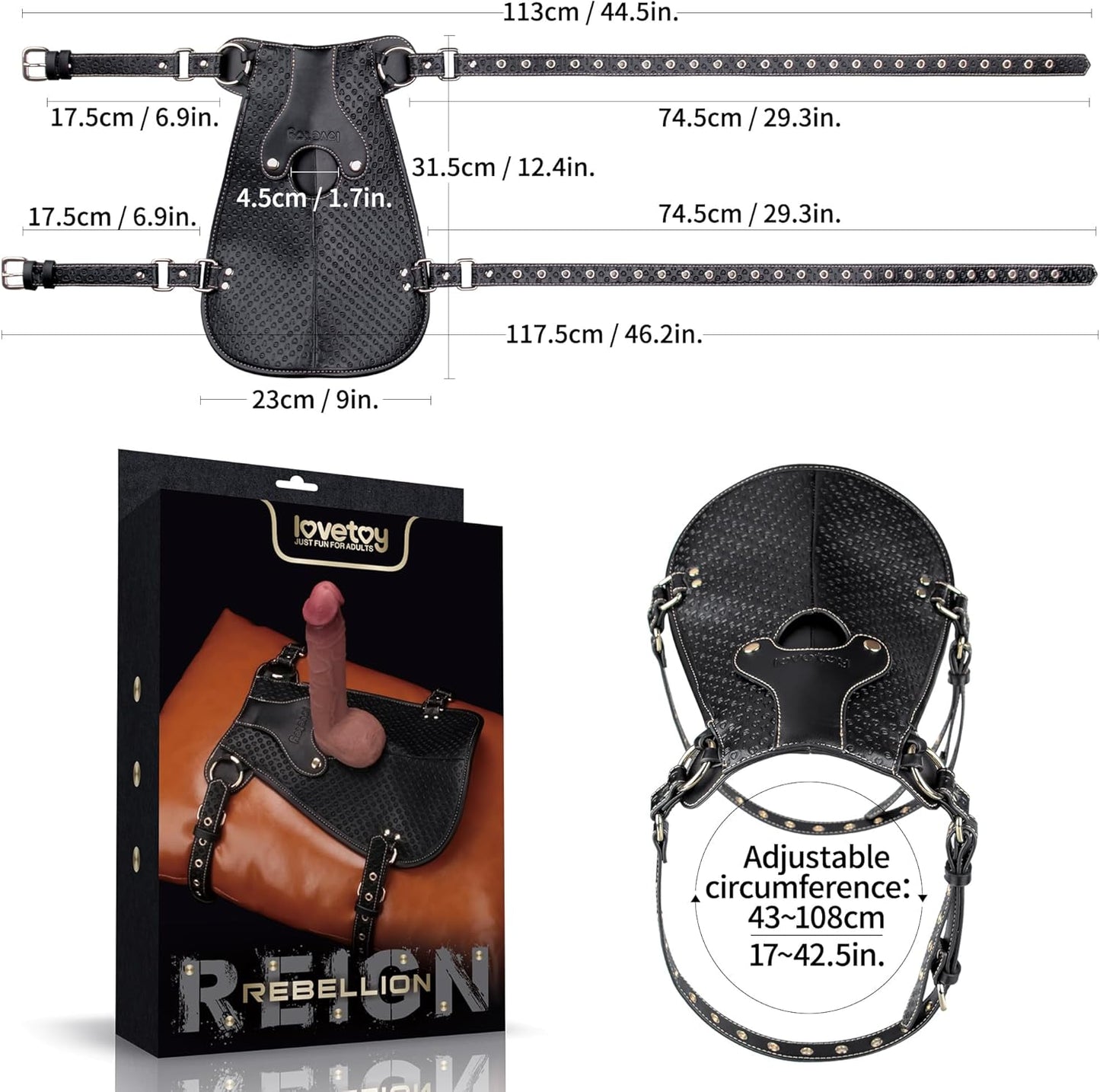 SculptedRide BDSM Dildo Mount Saddle