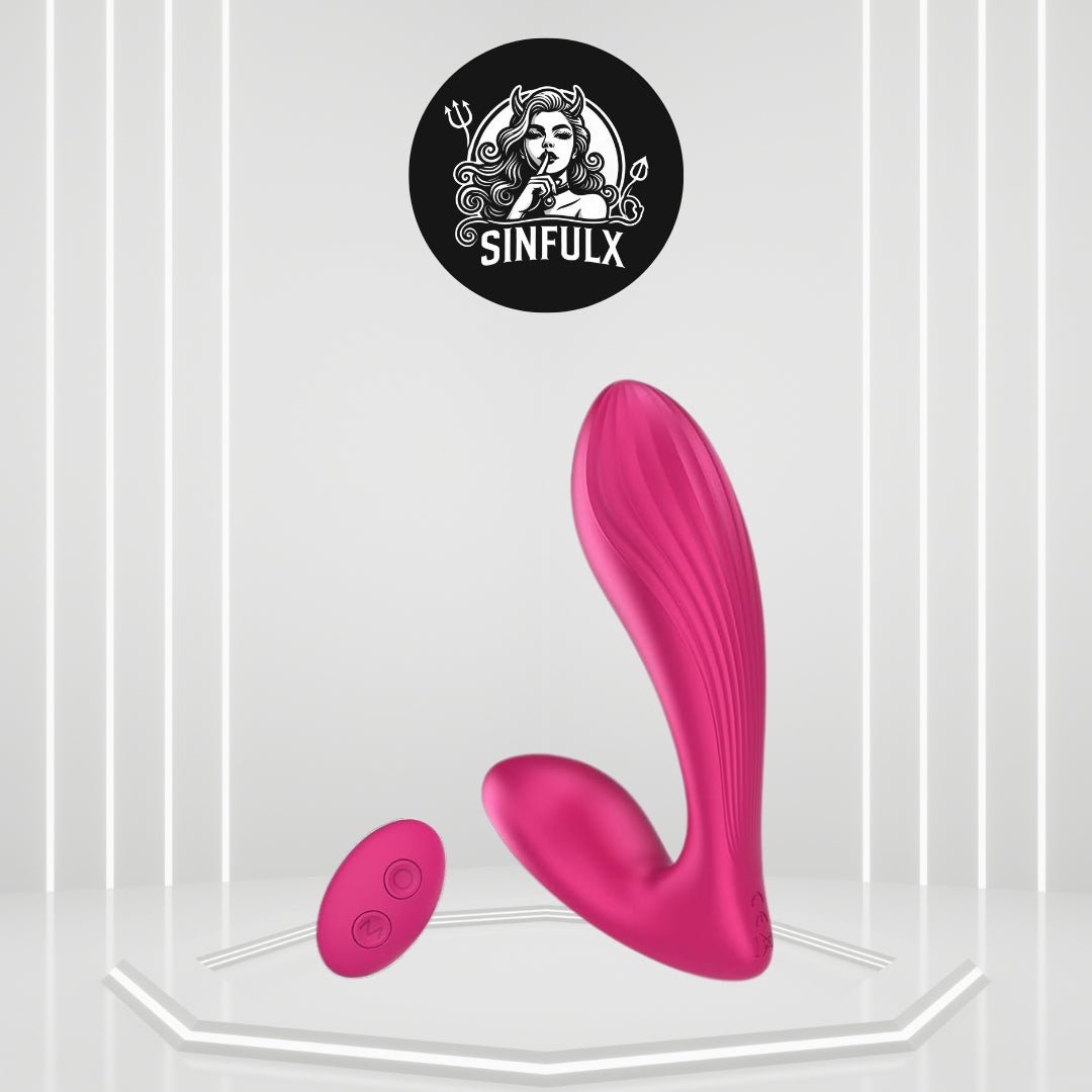 SereneSync Remote Control Clit Vibrator Dildo - SinfulX