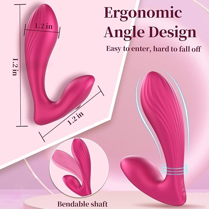 SereneSync Remote Control Clit Vibrator Dildo