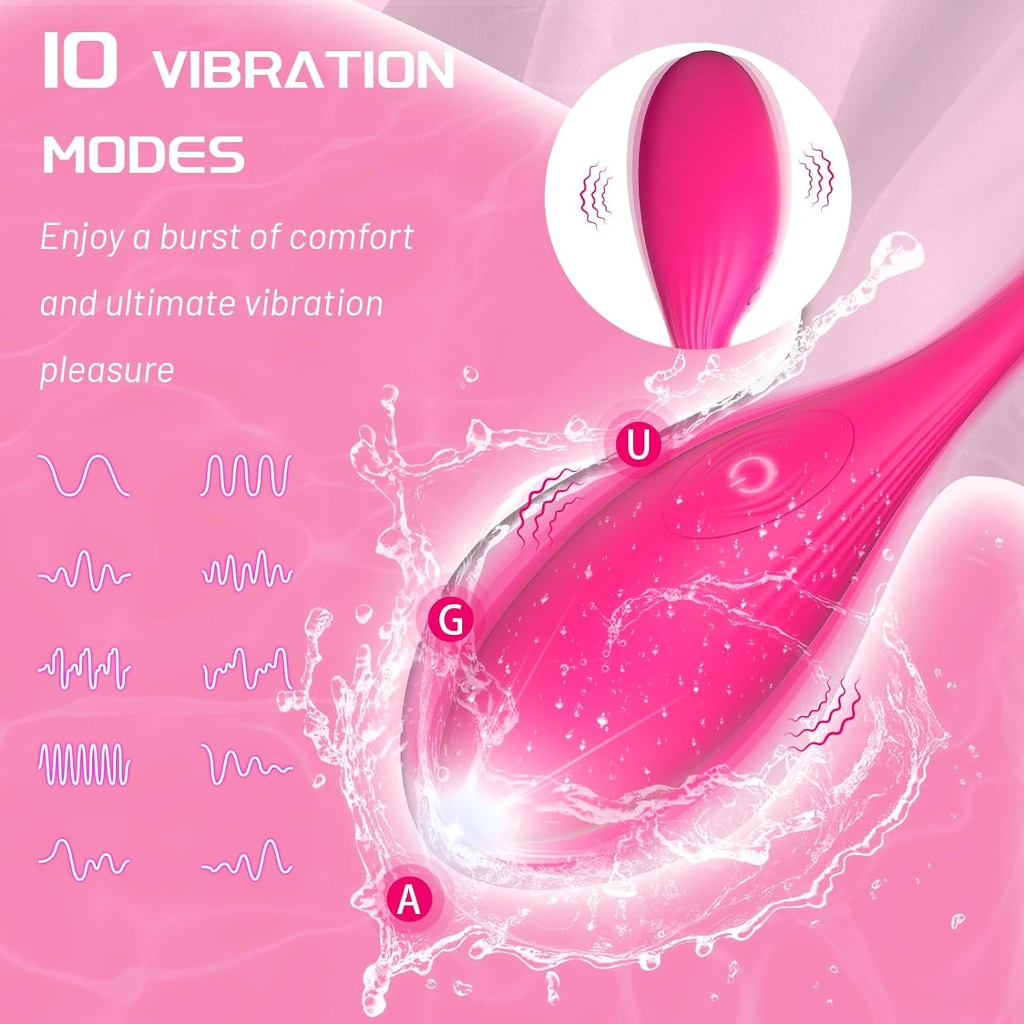 SubtleRhythm Remote Control Couples Vibrator Egg