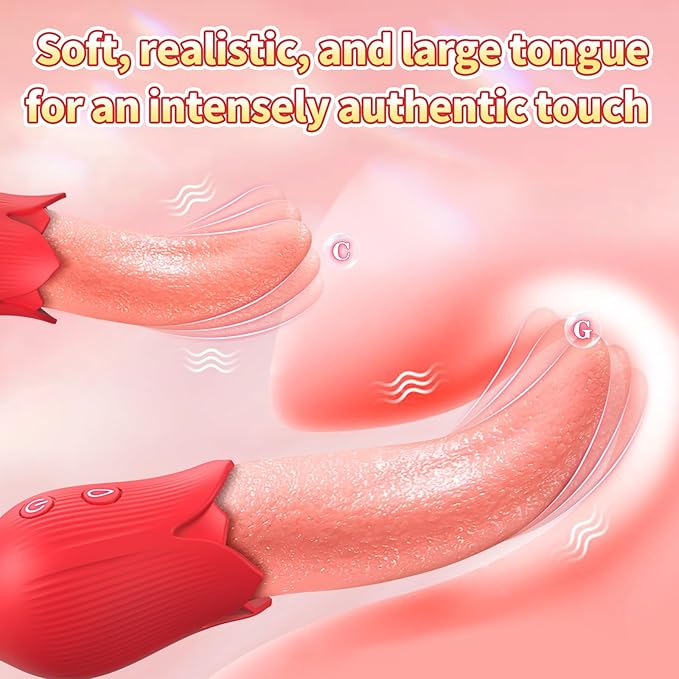 TandemTingle Insert & Lick Double Vibrator