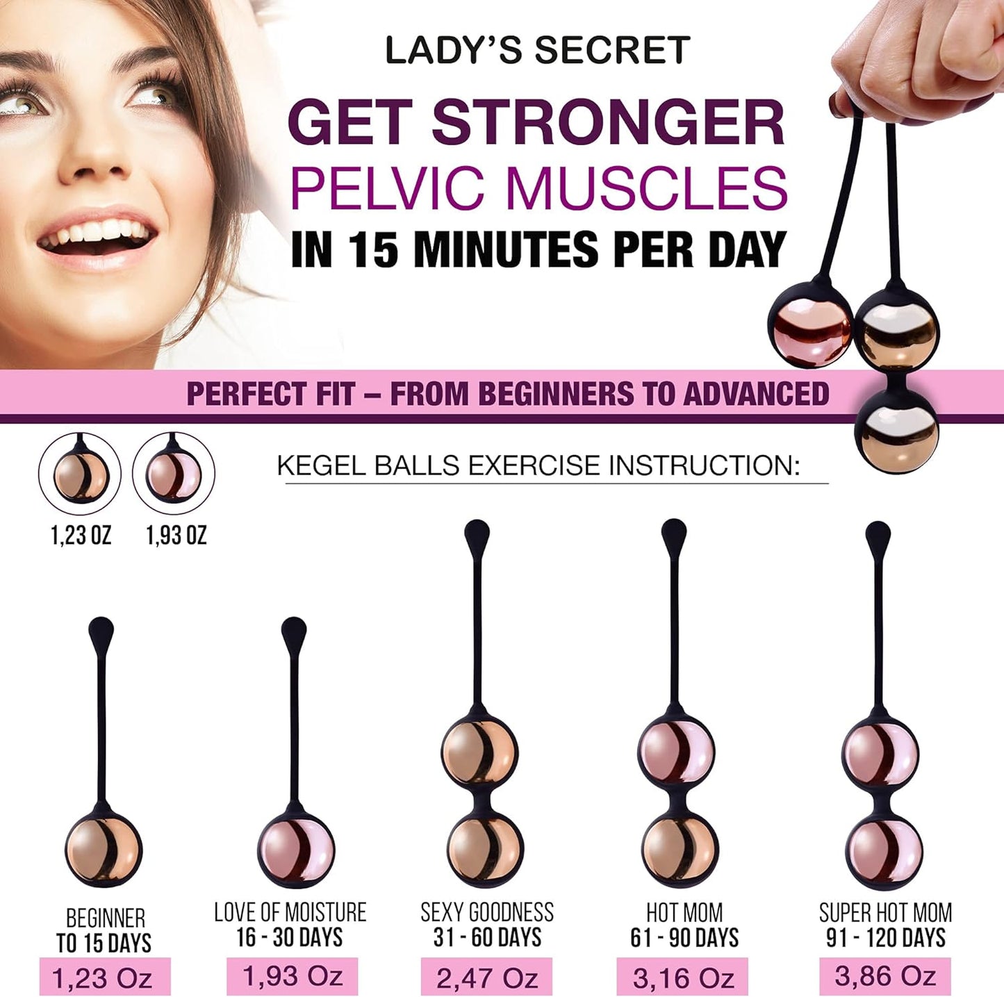 StrengthSpheres Kegel Balls