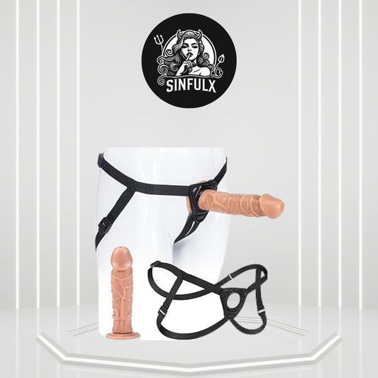 Versatile Strap - On Dildo for Intimate Play - SinfulX