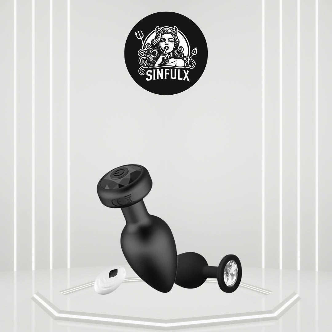 VibeGuide Remote Control Vibrating Anal Plug Prostate Massager - SinfulX