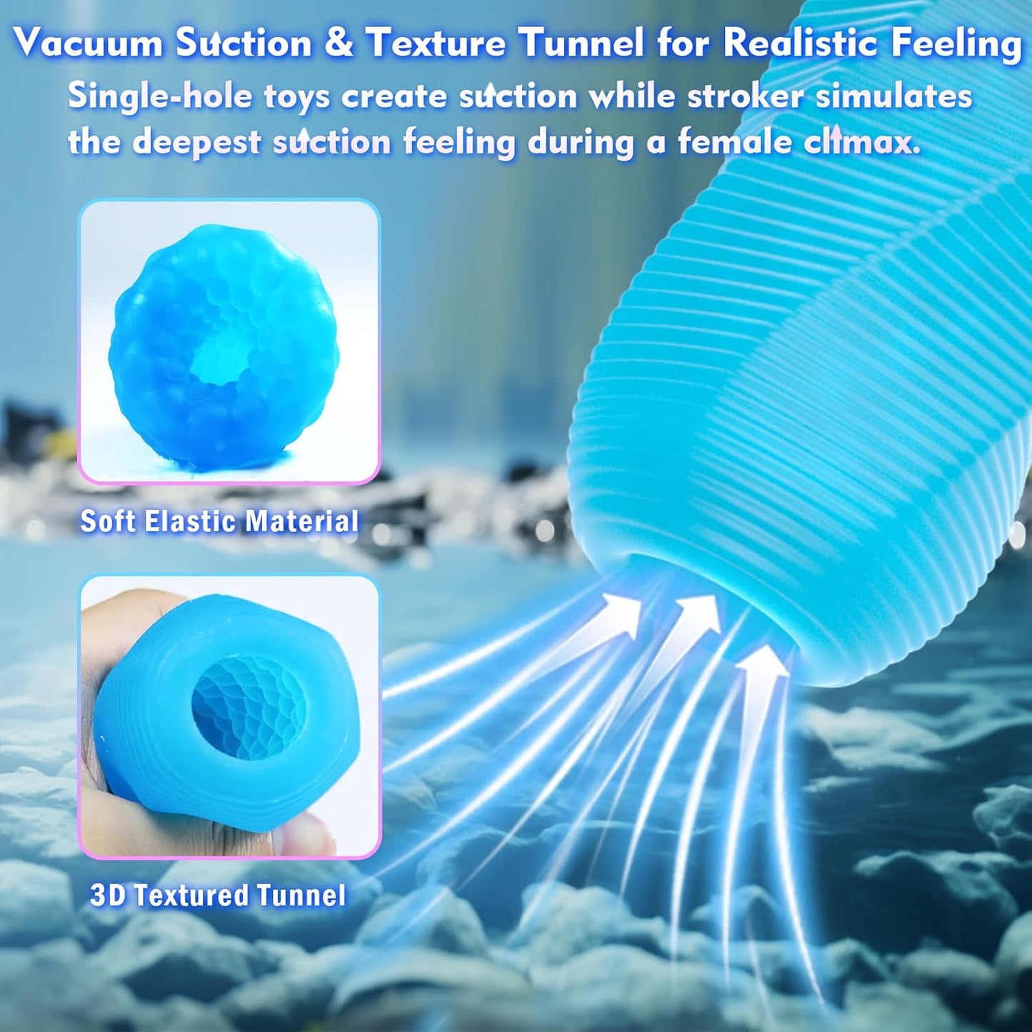 Vacuum Suction Male Masturbator