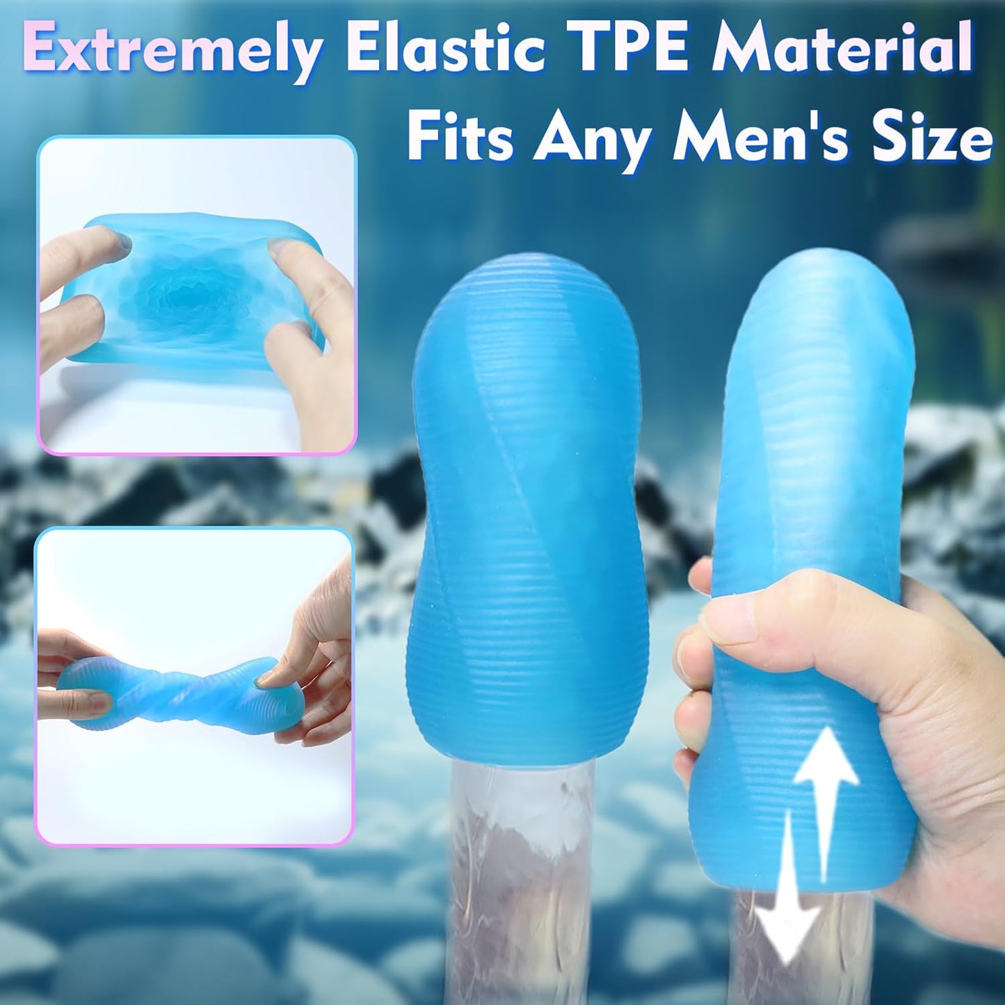 Vacuum Suction Male Masturbator