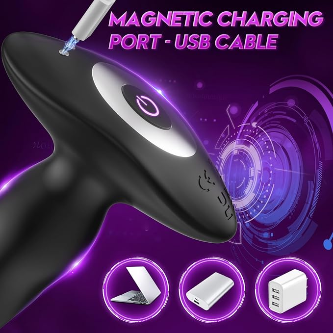 MotionSeal Flap & Pulse Anal Plug Vibrator