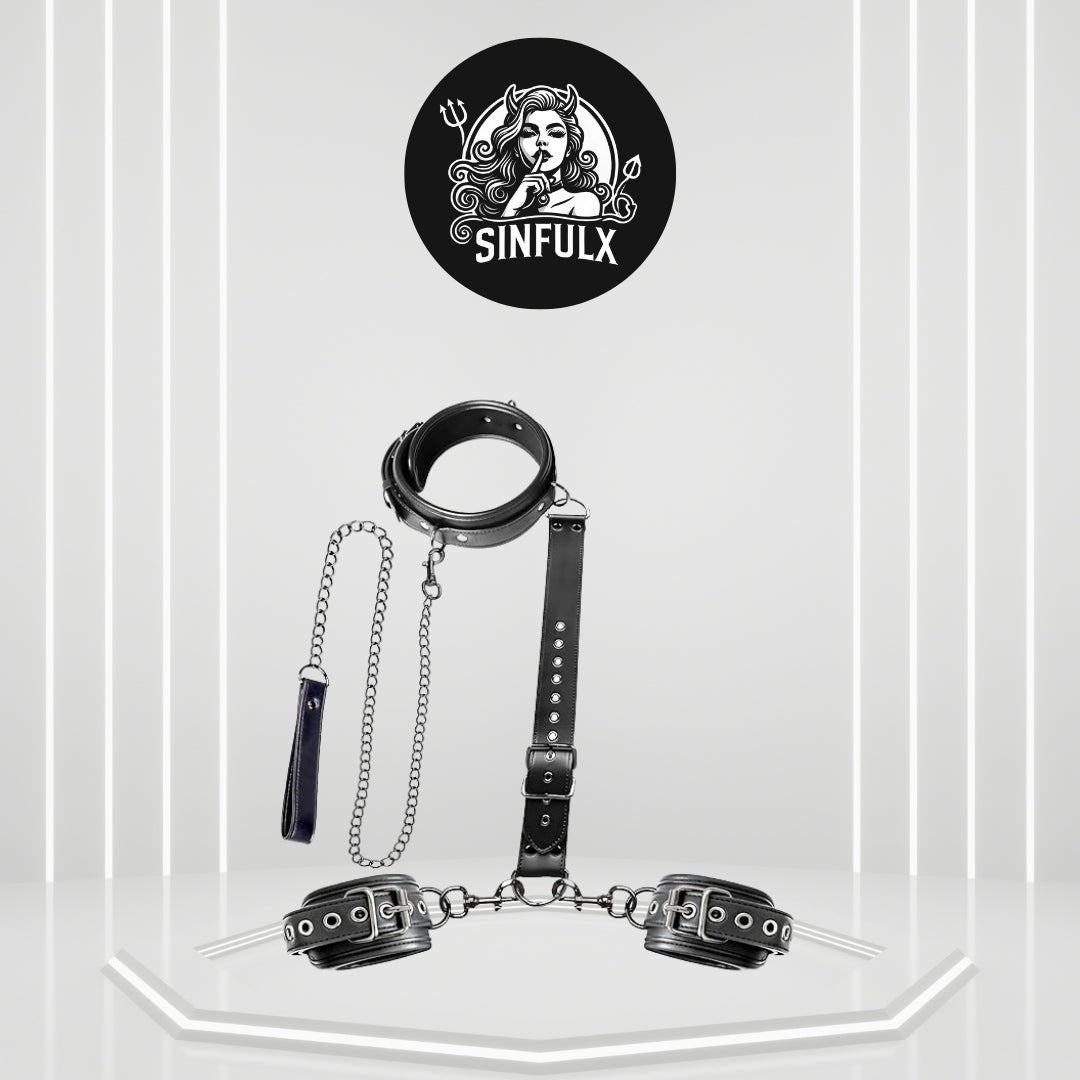 SecurePathKit Extreme BDSM Bondage Restraints Set - SinfulX