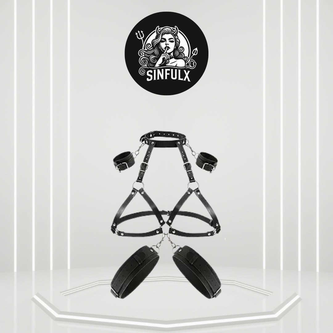 TotalEmbrace BDSM Breast Control Bondage Restraints - SinfulX