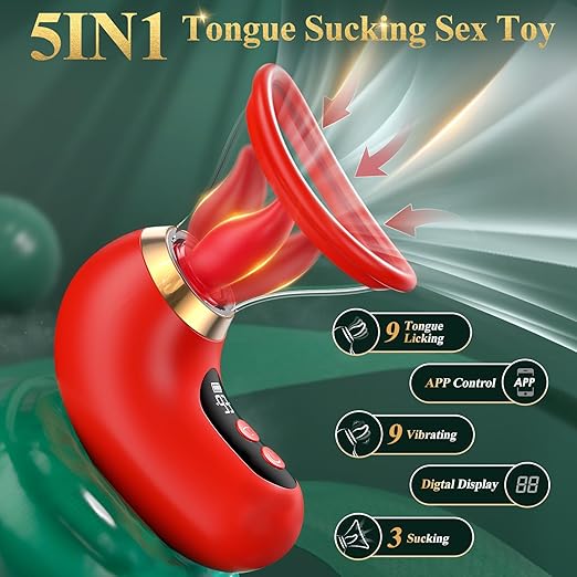 Rose Multi-Mode Clit Suction Vibrator