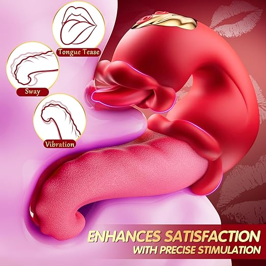 VelvetTongue Unique Tongue Clit Stimulation Vibrator