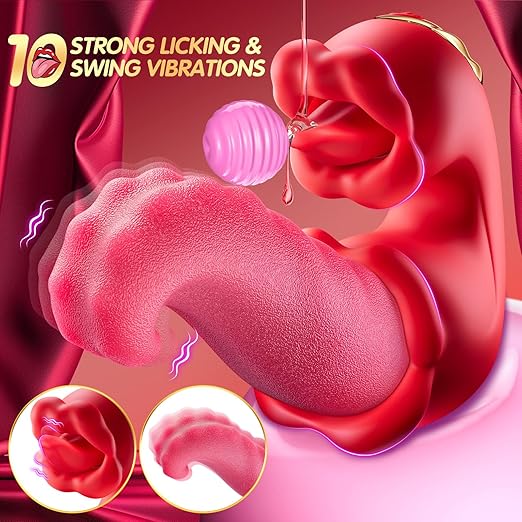 VelvetTongue Unique Tongue Clit Stimulation Vibrator