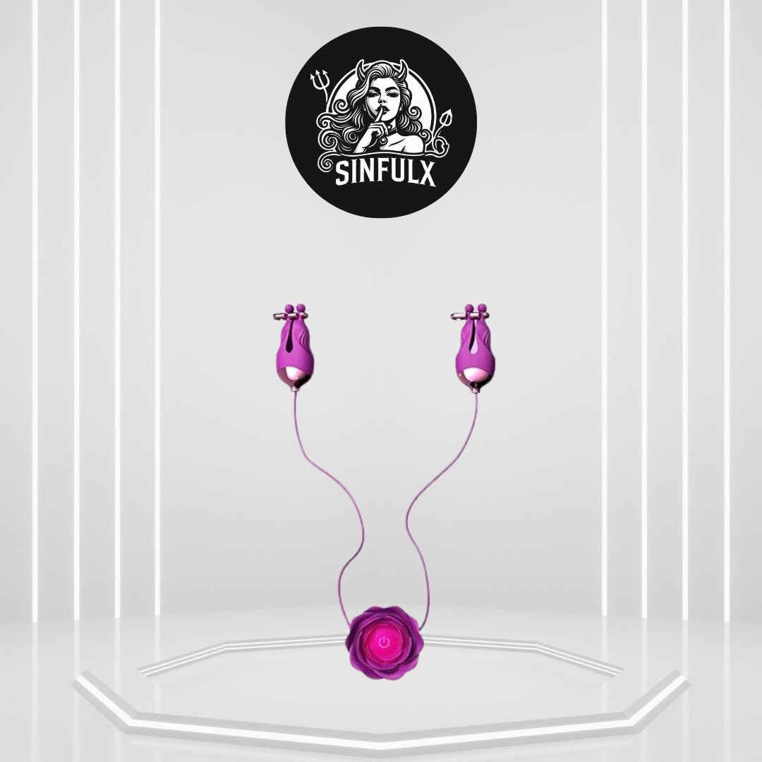 ThornGrip Clit Stimulator Nipple Clamps - SinfulX