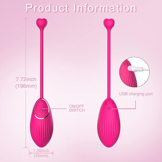 Remote Control Portable Egg Vibrator