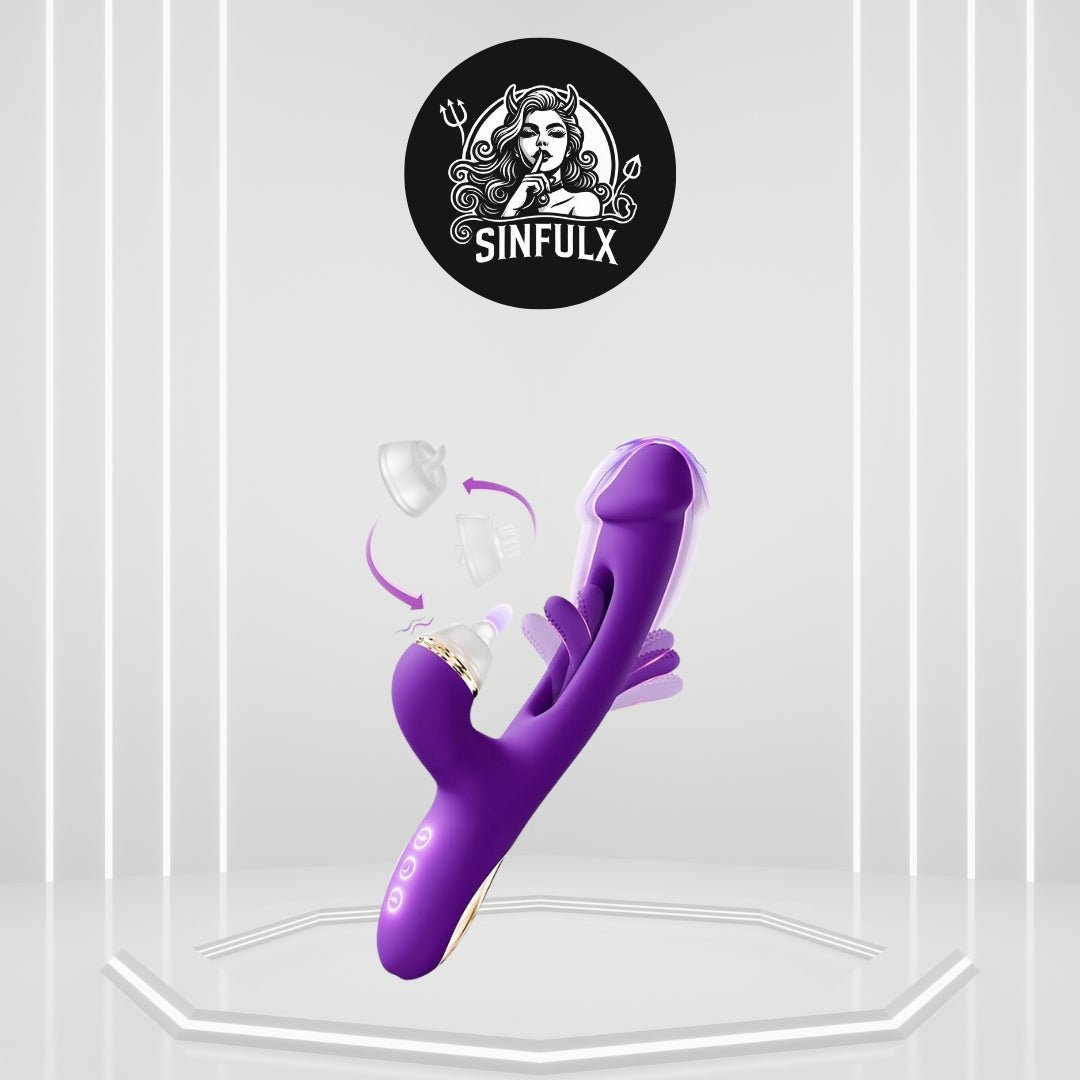 FlexPulse Dildo Vibrating Stimulator - SinfulX