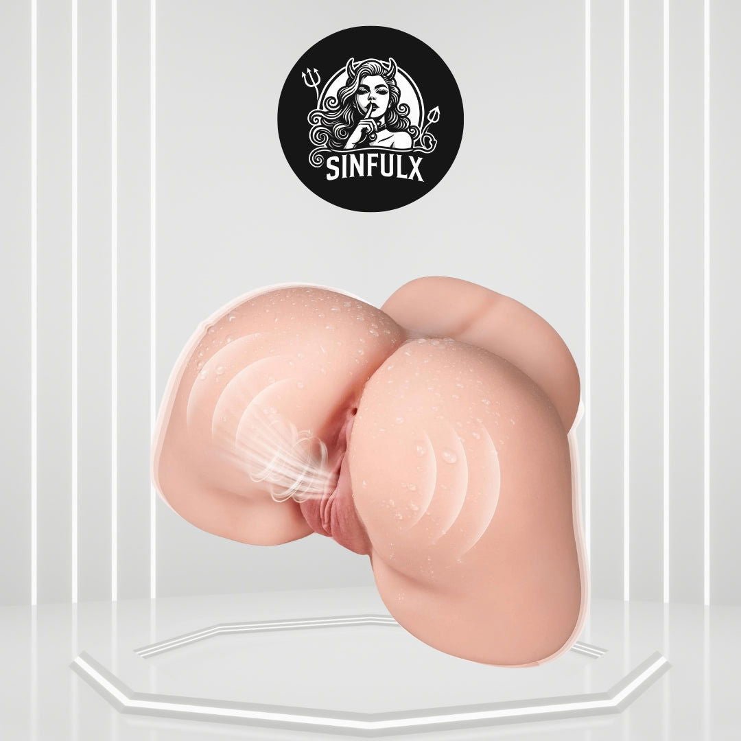 FantasyMuse 5.8lbs Vibrating Sex Doll Masturbator - SinfulX
