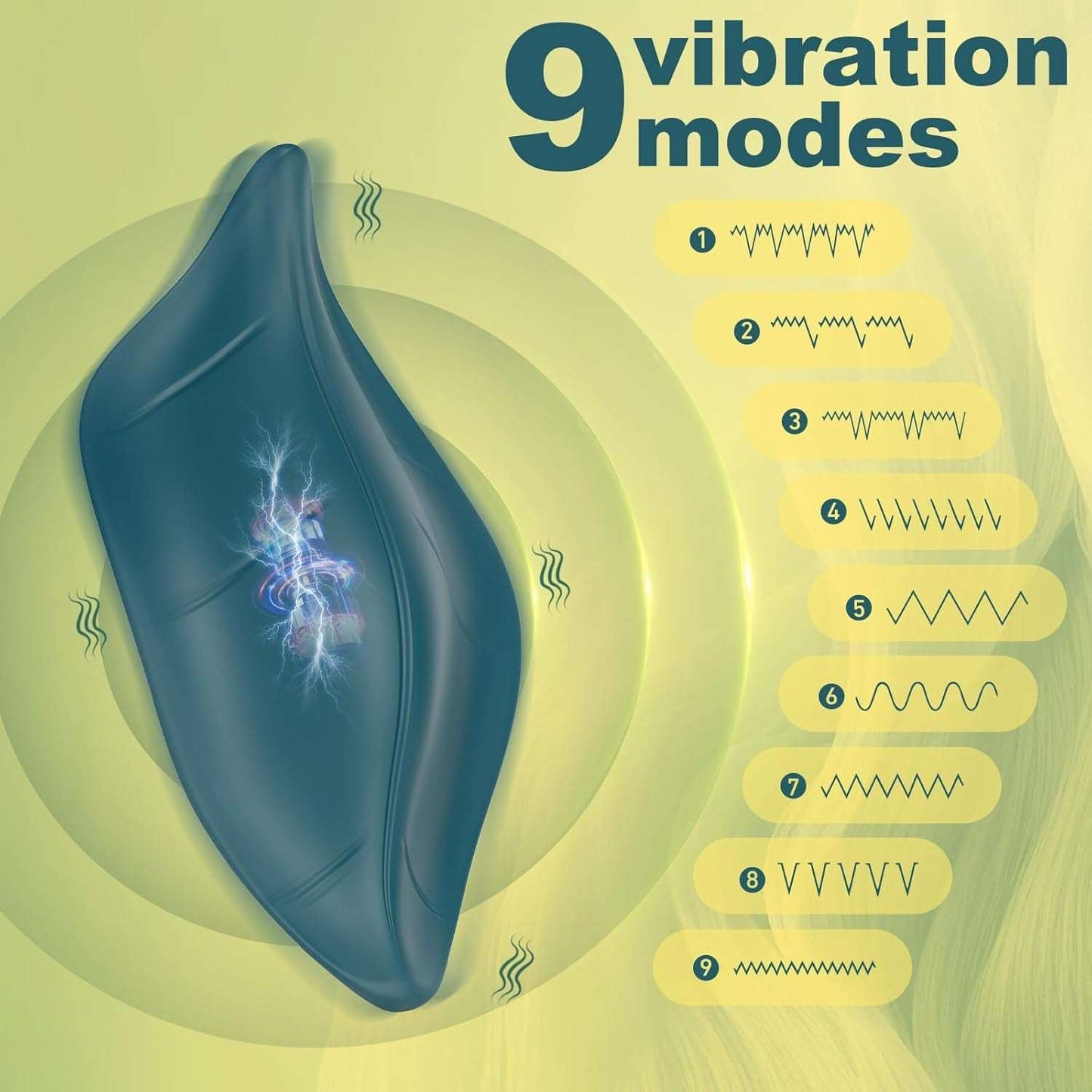 PulseLeaf Remote Control Wearable Panty Vibrator - SinfulX