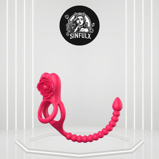 ZoneMaster Vibrating Penis Ring Clitoral Vibrator Sleeve - SinfulX