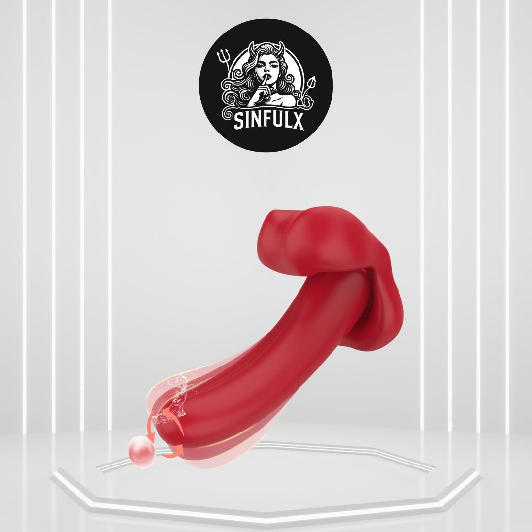 FlickerMuse Clitoral Stimulator Tongue Vibrator - SinfulX