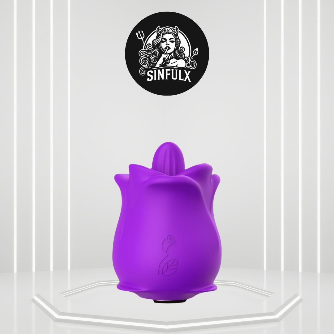 HavenLoom Rose Tongue Licking Vibrator - SinfulX