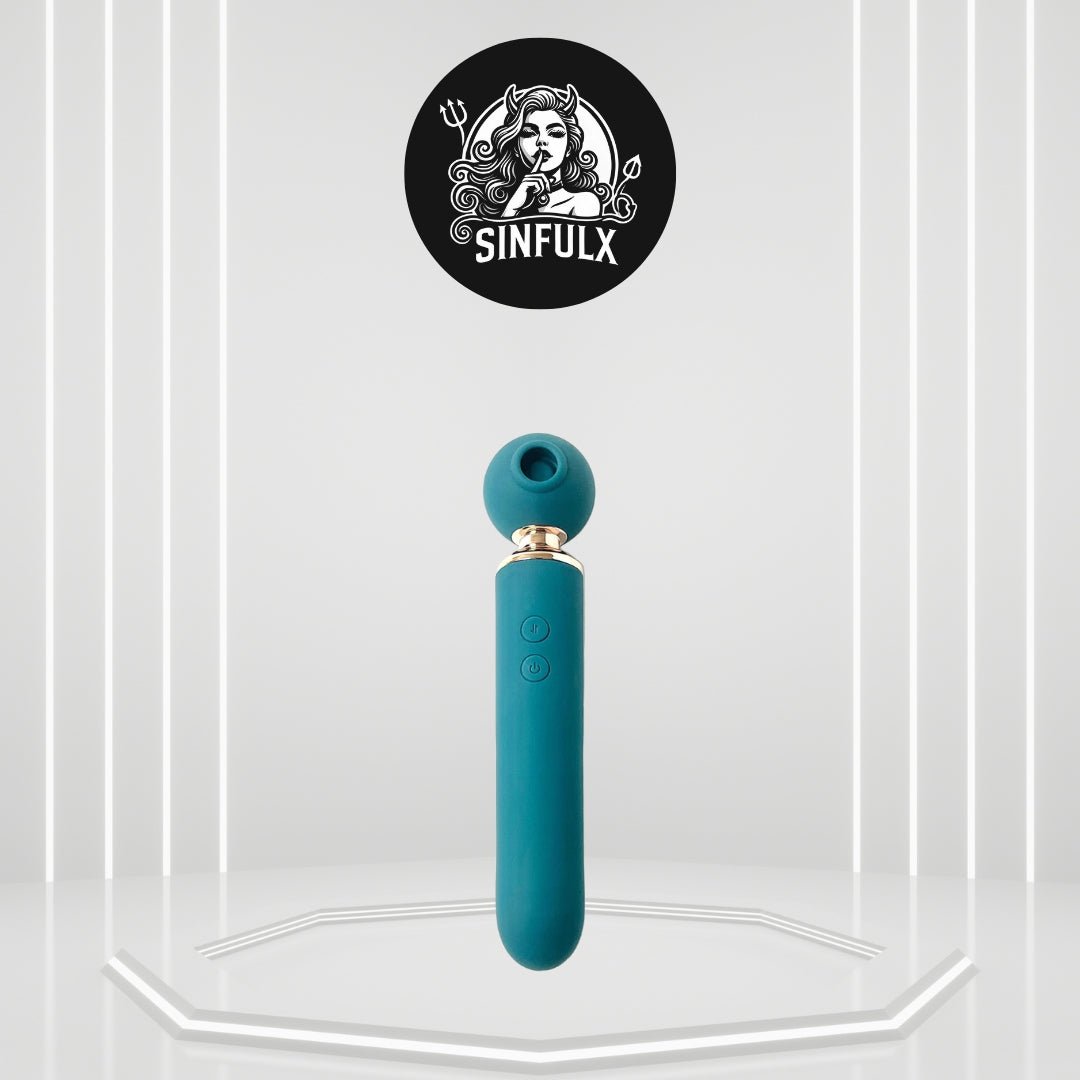 SereneTremor Power Suction Stimulation Wand Vibrator - SinfulX