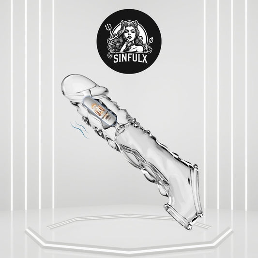 ApexPredator Huge Vibrating Penis Sleeve - SinfulX