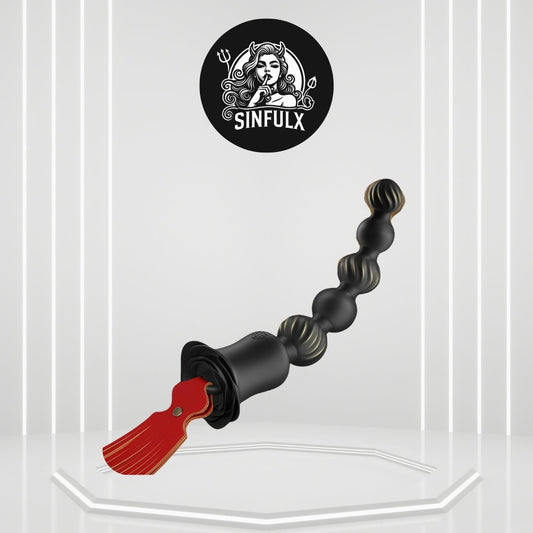 EdenSurge BDSM Butt Plug Vibrator Whip - SinfulX