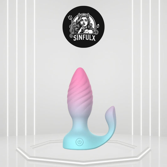 BlushEcho Remote Control Butt Plug Vibrator - SinfulX