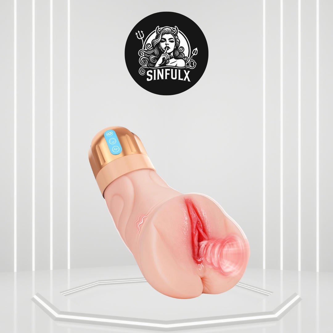 HaloFlicker Pocket Pussy Masturbator - SinfulX