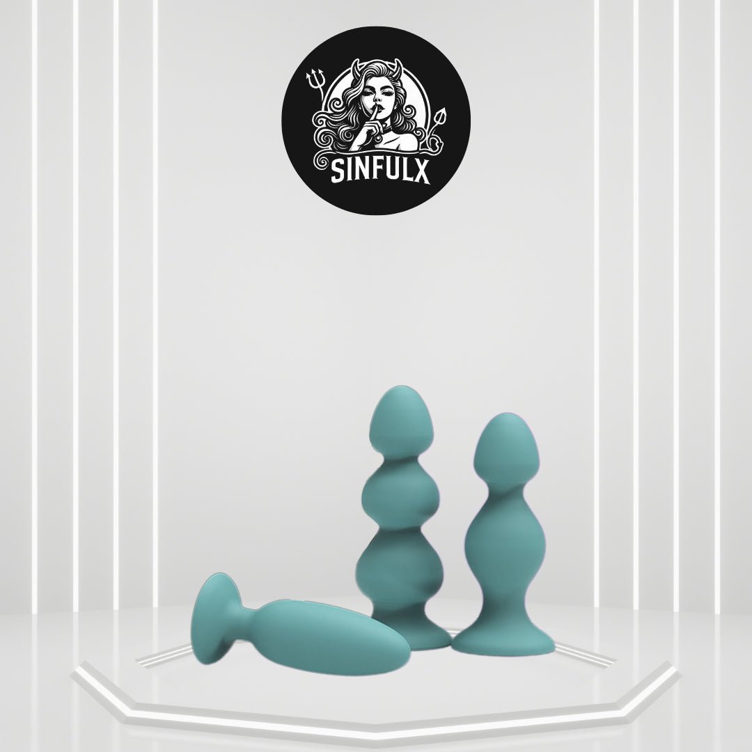 PhantomCharm Weighted Butt Plug Set - SinfulX