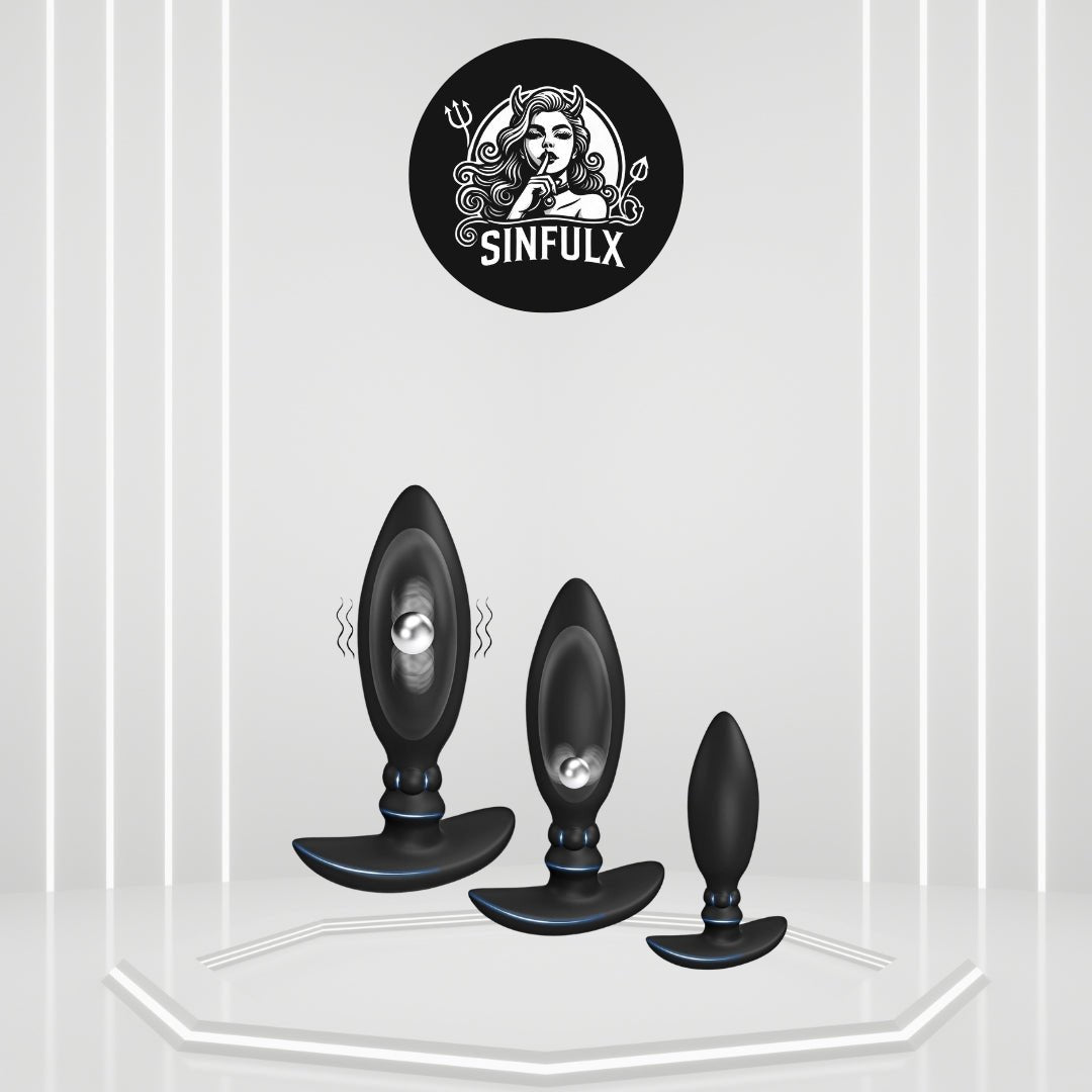 RadiantMuse Weighted Butt Plug Training Set (3 pcs) SinfulX RadiantMuse Weighted Butt Plug Training Set (3 pcs) SinfulX