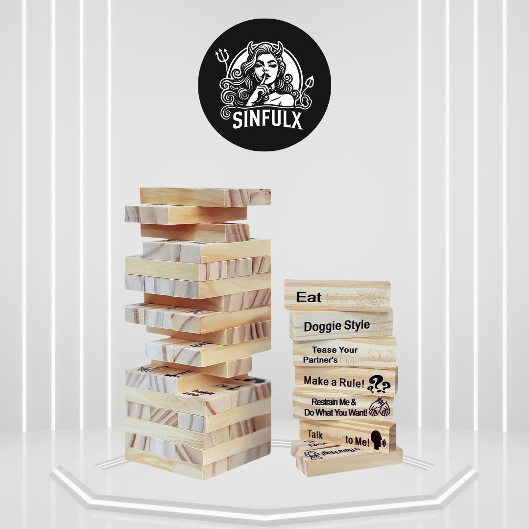 48Pcs Sex Block Tower Game - SinfulX