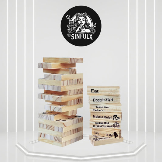 48Pcs Sex Block Tower Game - SinfulX