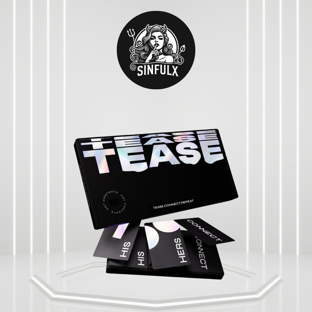 Tease & Discover Couples Intimacy Cards Game - SinfulX
