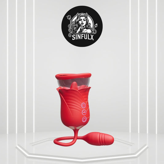 BloomLocks Multi Stimulation Clitoris Sucking Vibrator - SinfulX