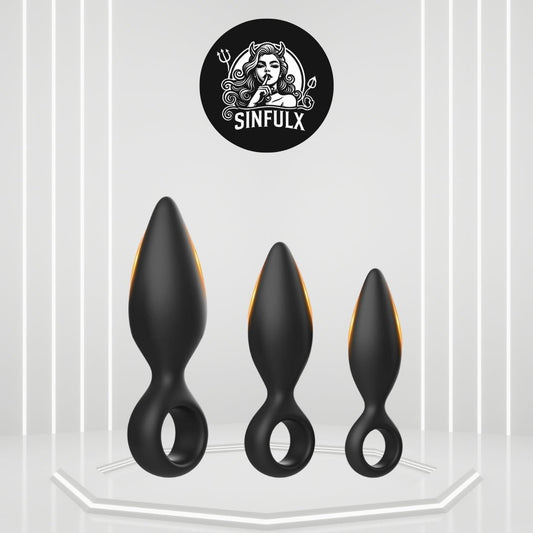 VelvetSnare Butt Plug Trainer Kit - SinfulX