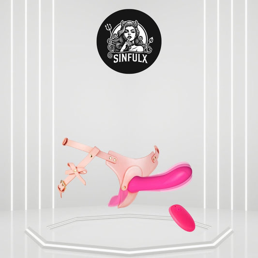 CraveGrip Strap - On Vibrating Dildo - SinfulX