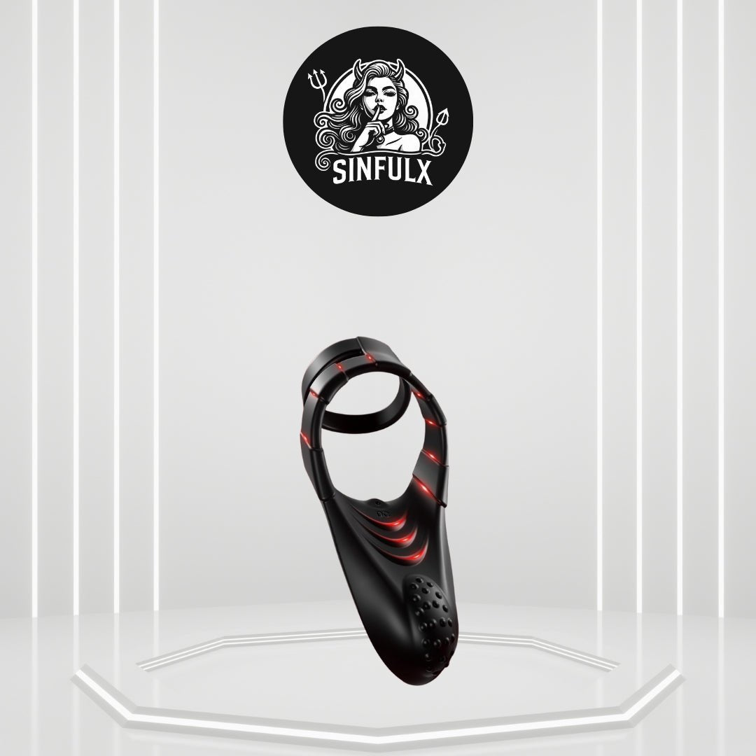 PowerHold Vibrating Penis Ring - SinfulX