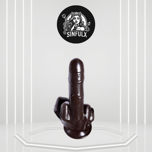 CraveTorque 9.2" Middle Finger Dildo - SinfulX