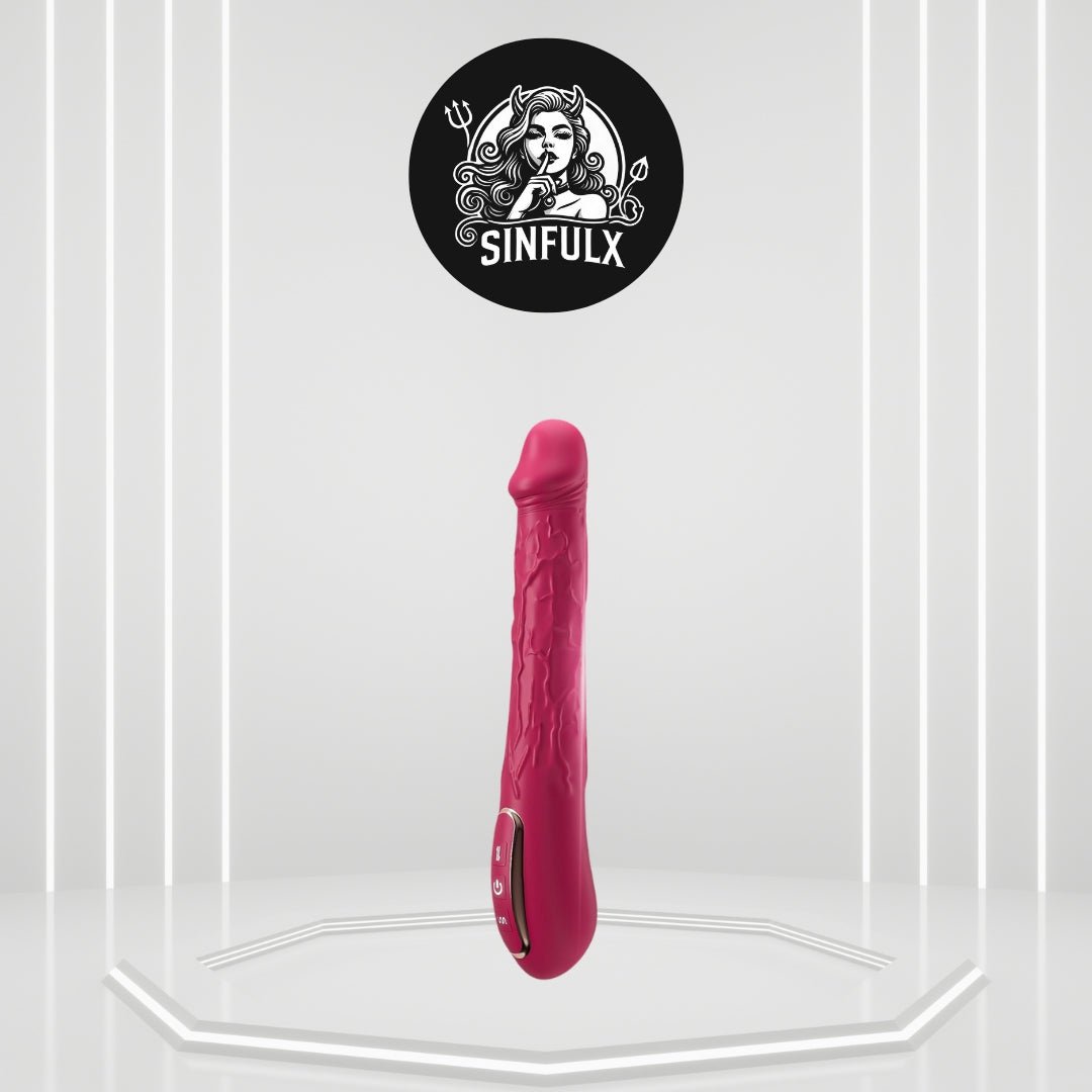 LustNova Wriggling Dildo Vibrator - SinfulX