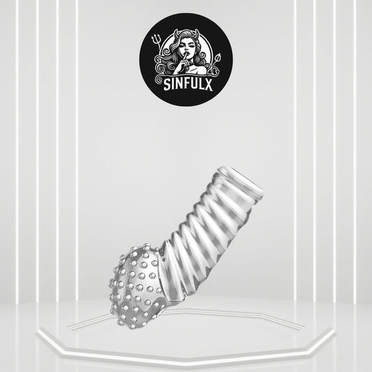 VelourHaze Clitoris Stimulation Finger Sleeve - SinfulX