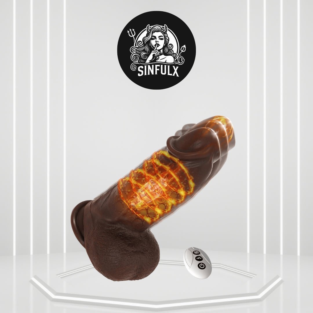 CelestPlug 9.4" Monster Thick Thrusting Dildo - SinfulX