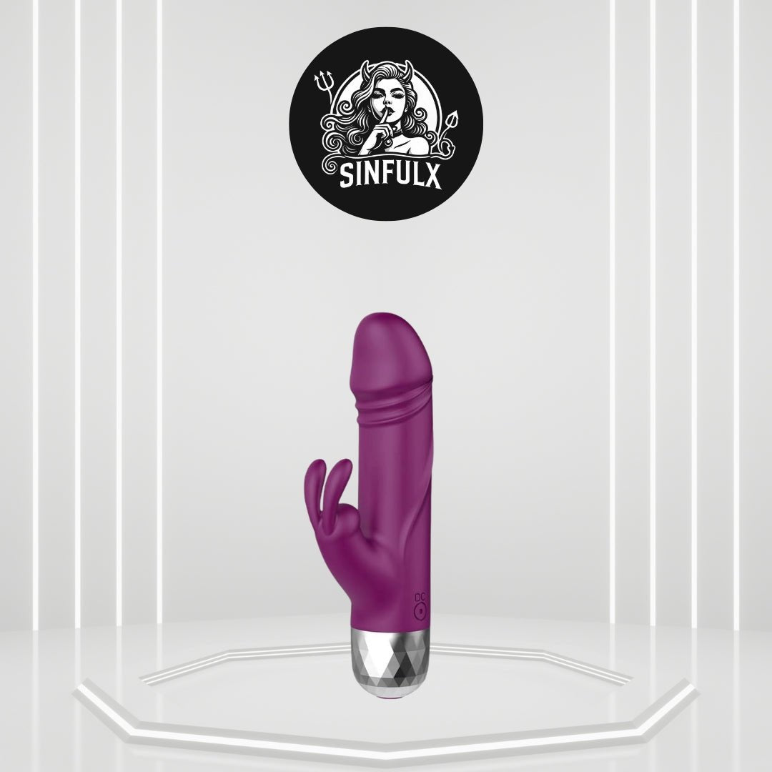 DesirePulse Mini Rabbit Vibrator G-Spot & Clitoral SinfulX DesirePulse Mini Rabbit Vibrator G-Spot & Clitoral SinfulX